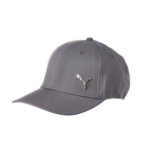 PUMA Mens Stretch Fit Cap,‎ Gray/Silver, Small/Medium NEW!